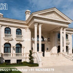 Symmetrical House Design Small Luxury Villas No-3353