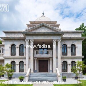 Classic Villa Front Elevation Design Perfect Private Pool Villa No-3454