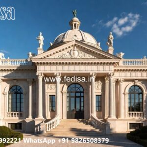 Elegant Classic Home Exterior Ideas Stone Front House No-3538