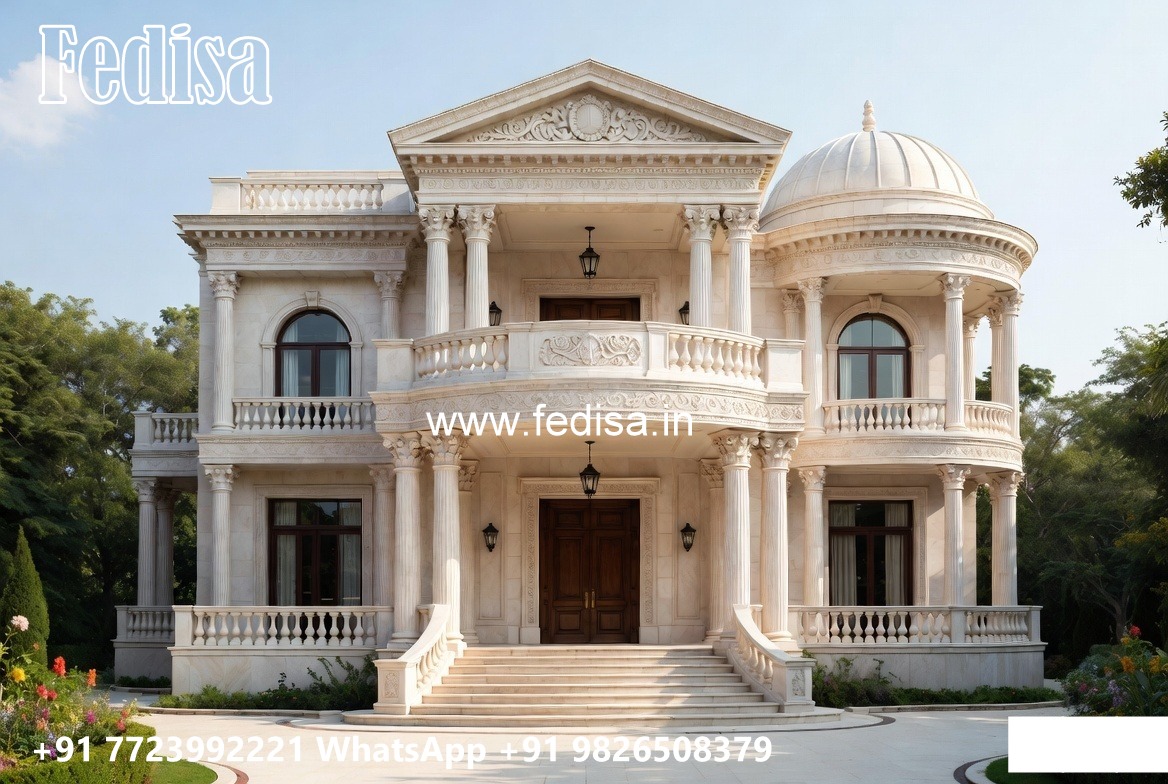 Classic Villa Exterior Yellow Exterior House Paint No-3669