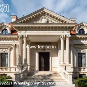 Classic Outdoor Patio Villa Color Combinations For Houses No-3690