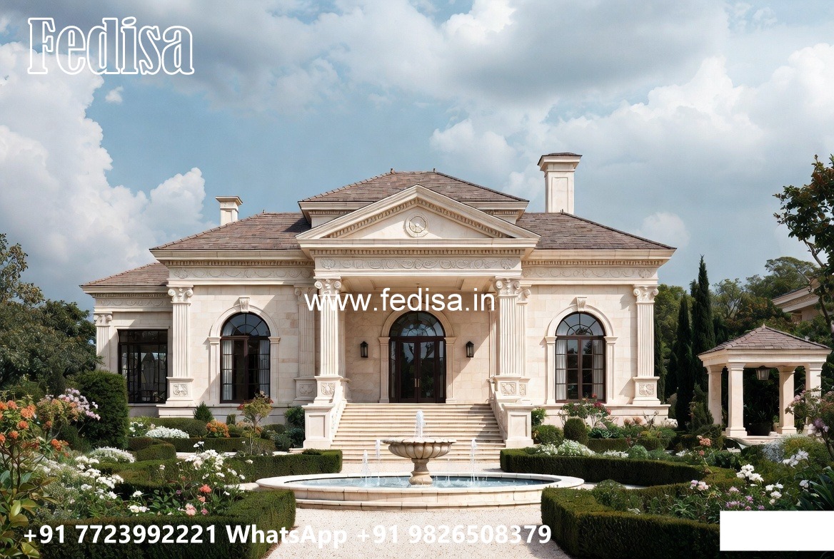 Traditional Villa Architecture 2 Storey House Design No-3907