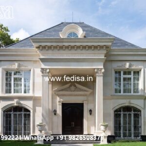 Traditional Villa Architecture Small House Design No-8055