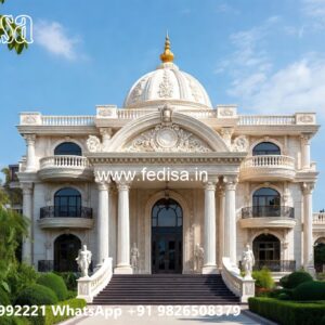 Luxury Villa Landscaping Simple House Plans No-8078