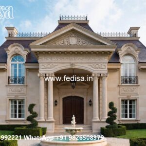Classic Home Front Elevation Design Mini House Design No-8170