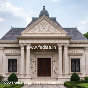 Villa With Columns Design Tiny Home Floor Plans No-8186