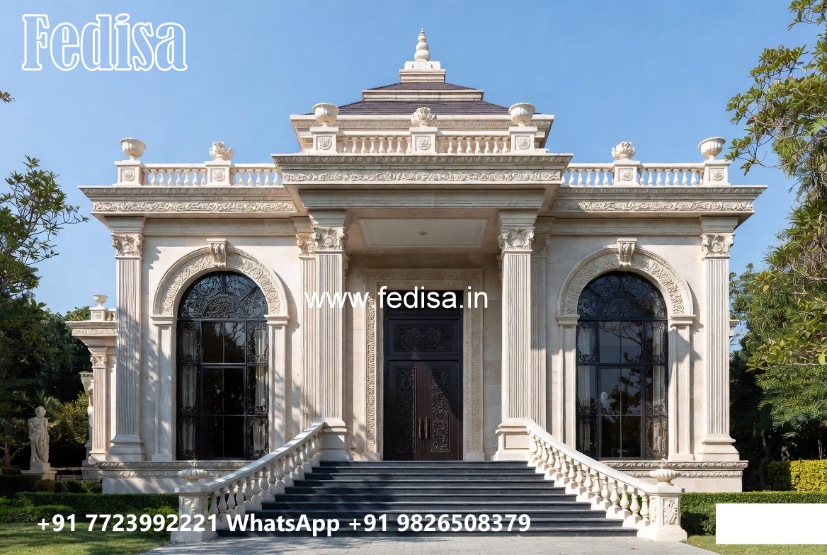 Classic Villa Interior Big House Design No-8191