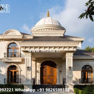 Marble Flooring Villa Design Simple House Designs 2 Bedrooms No-8197