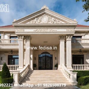 Stone Exterior Classic Home Modern Floor Plans No-8236