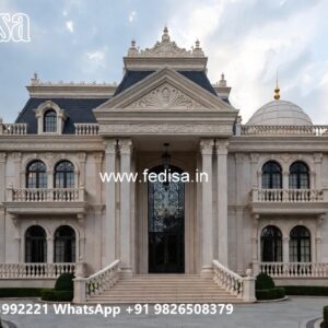 European Style Villa 2 Bedroom House Plans Open Floor Plan No-8300