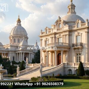 Traditional House Facade Narrow House Design No-8390