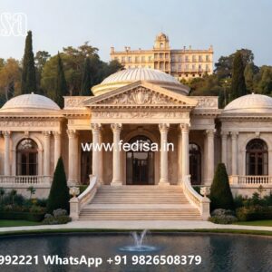 Heritage Style Villa Exterior 1 Bhk House Plan No-8432