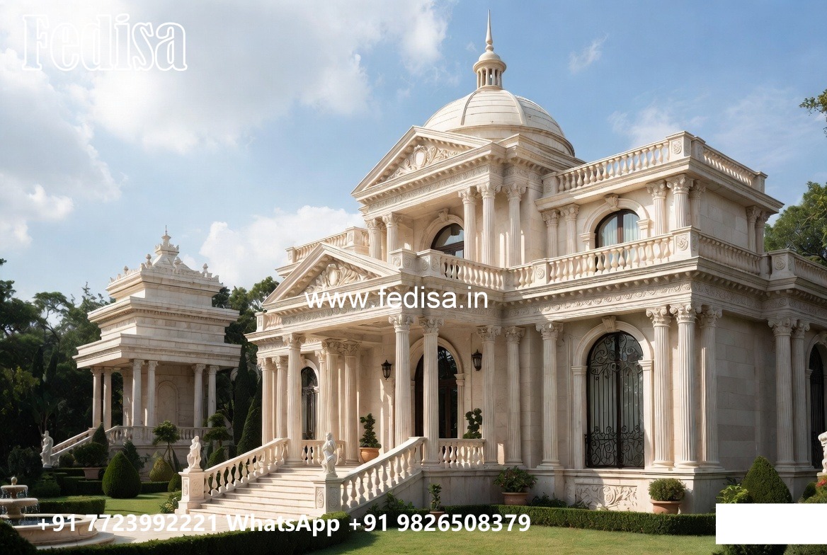 Luxury Classic Villa Exterior Design Ideas Small Duplex House Design No-8450