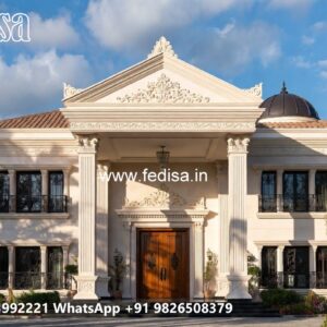 Classic Villa Design With Swimming Pool 1800 Sq Ft House No-8453
