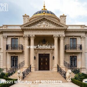 Budget Classic Villa Design Tips Row House Plan No-8455