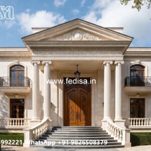 European Style Villa Old Farmhouse Plans No-8544