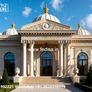 Luxury Classic Living Room Roof House Design No-8558