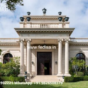 Fountain Garden Villa Cabin House Design No-8568