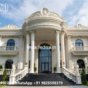 Front Yard Classic House 8000 Square Foot House No-8613