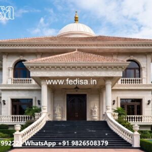 Traditional Landscaping Ideas Triangle House Design No-8650