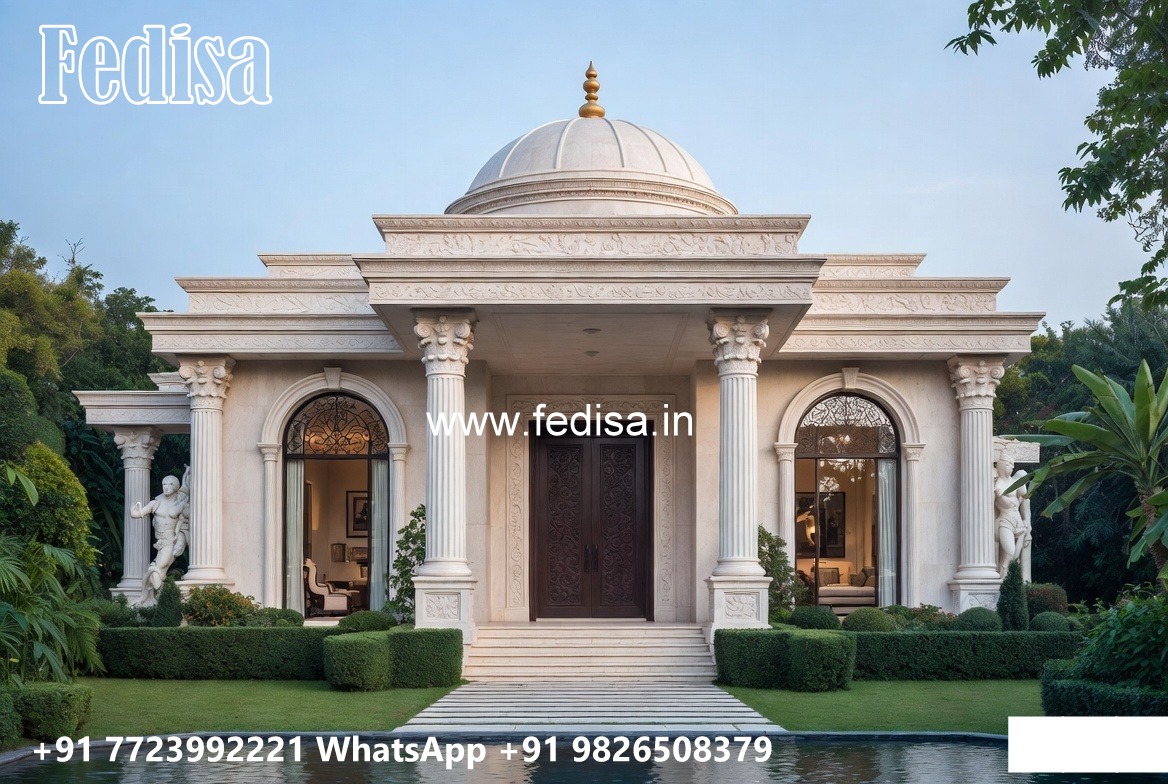 Villa Courtyard Design 8 Bedroom House Plans No-8689