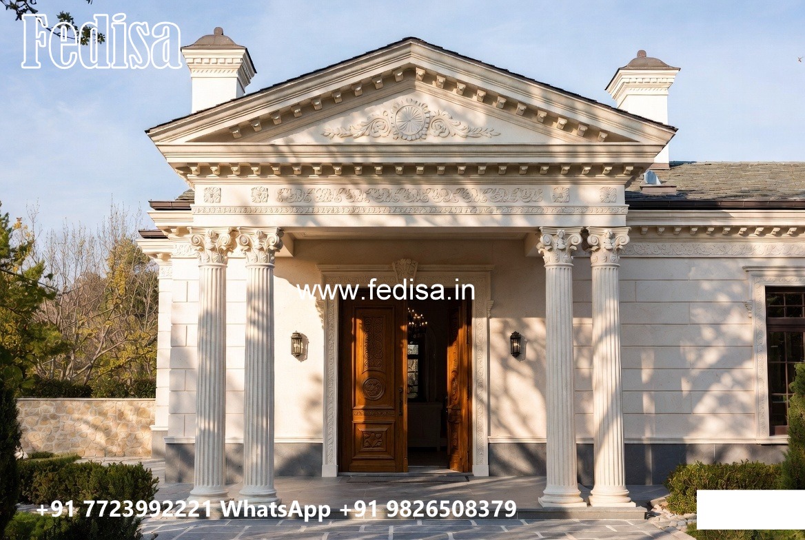 Luxury Classic Home 1 Bedroom House Design No-8750
