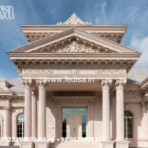 Classic Villa Interior One Story House Plans With Basement No-8801