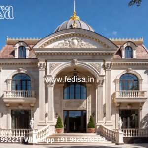 Luxury Classic Living Room Duplex House Plans India No-8802