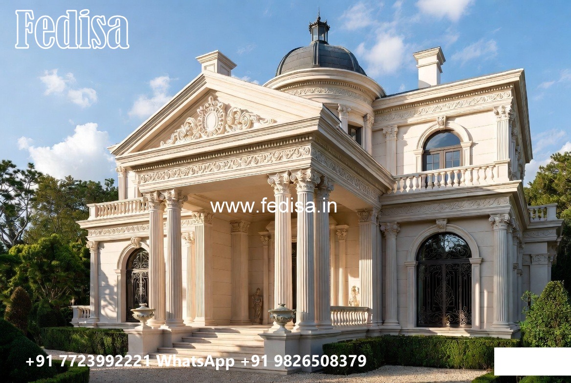 Budget Classic Villa Design Tips 5bhk House Design No-8821