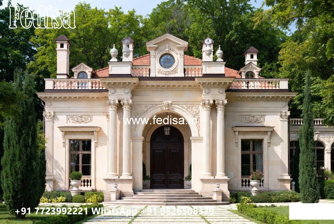 Luxury Classic House Indian Small House Design 2 Bedroom No-8834