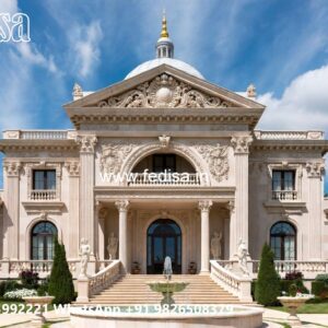 Stone Exterior Classic Home 3 Bedroom Apartment Floor Plans No-8846