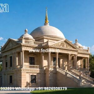 Luxury Front Elevation Villa One Bedroom Floor Plans No-8919