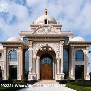 Symmetrical Villa Architecture 1200 Sq Ft House Plans 3 Bedroom Single Floor No-8921