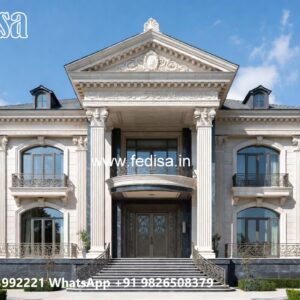 Traditional House Facade Bi Level House Plans No-9000