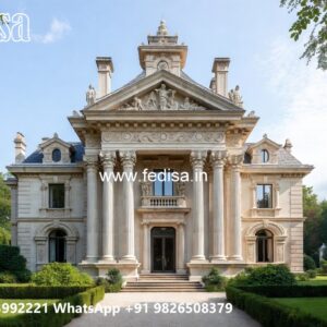 European Style Villa 850 Sq Ft House Plan No-9032