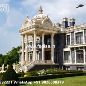 Classic Villa Exterior Simple Floor Plan Design No-9037