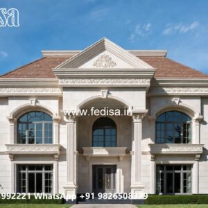 Elegant Classic Villa Interior Ideas 2 Storey House Design With Floor Plan No-9064