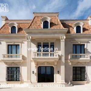 Traditional Villa Architecture Mini House Plan No-9153