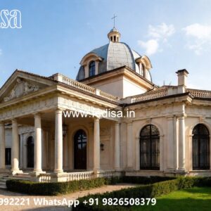 Classic Villa Exterior 3 Bedroom Double Storey House Plans No-9281