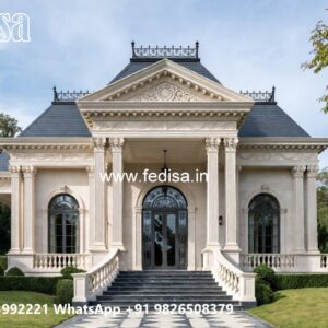 Classic House Front Elevation Design Ataman Luxury Villas No-9474