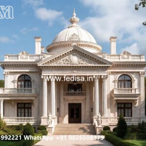 Classic Front Elevation Coral Luxury Villas No-9490