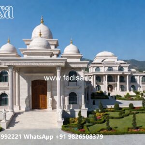 Classic Front Elevation Ammos Luxury Villas No-9574