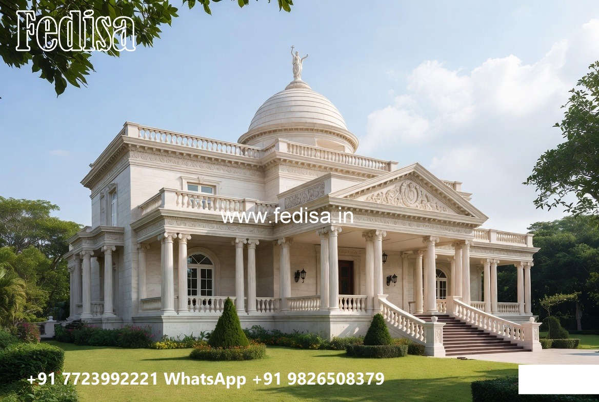 Symmetrical Villa Architecture Gitsa Cliff Luxury Villa No-9653
