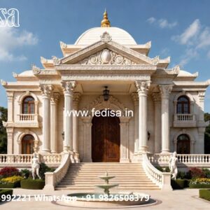 Columns House Design External Paint Colors No-9736