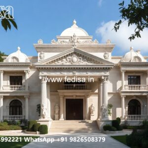 Neoclassical Villa Facade Outside Color No-9770