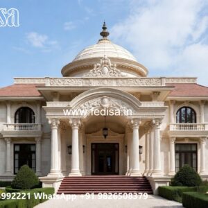 Symmetrical Villa Architecture Best Color For House Outside No-9775