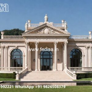 Marble Flooring Villa Design Outside House Painters Near Me No-9783