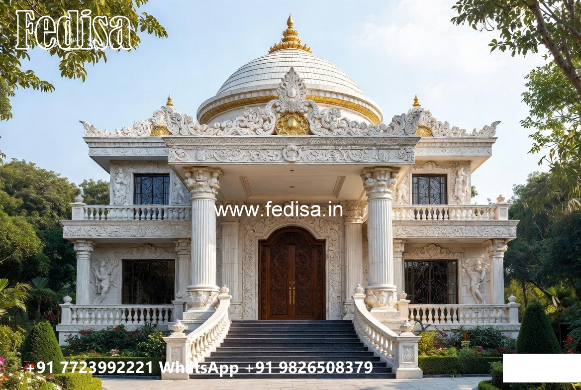 Luxury Classic Villa Exterior Design Ideas Green House Exterior No-9792