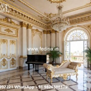 Traditional House Design With Modern Touch Home Outer Painting No-9843
