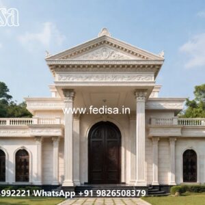 Traditional Villa Architecture Front House Color Paint No-9885